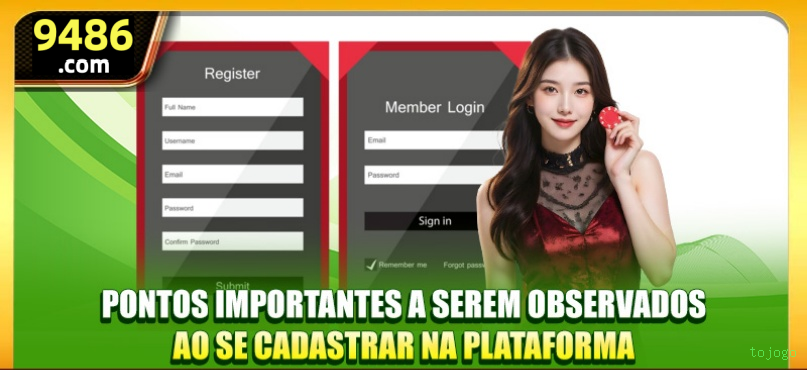 Formulário registro tojogo